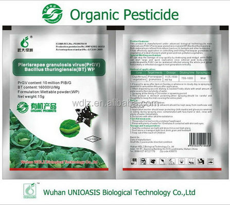 Natural Organic Pesticide Biological Insecticide Effective Against Fall Armyworm and Compatible With Other Pesticides